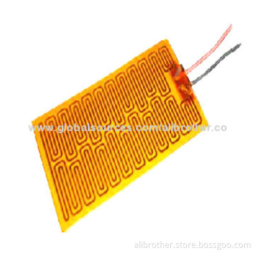 12 Volt Flexible Polyimide Electrical Heater for 3D Printer